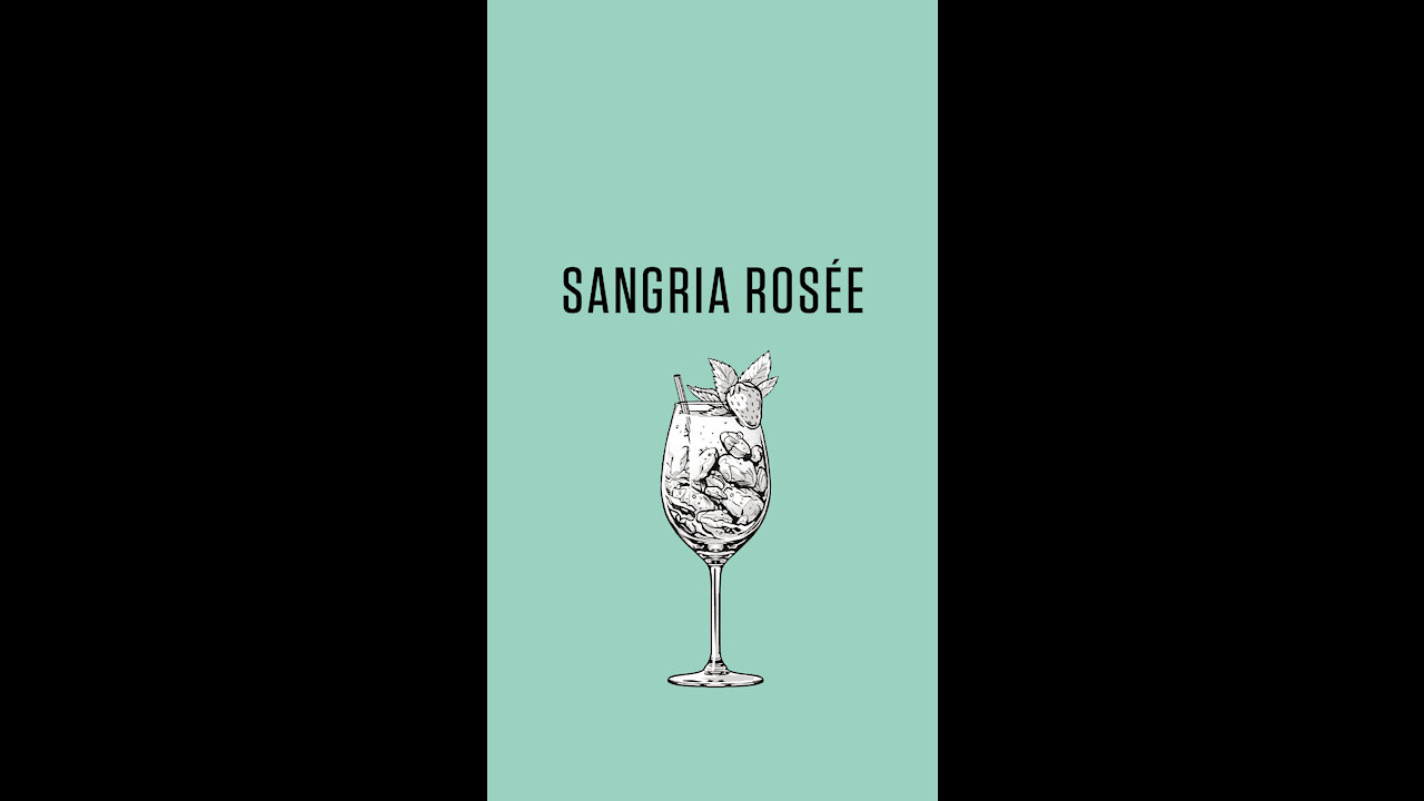 Sangria rosée