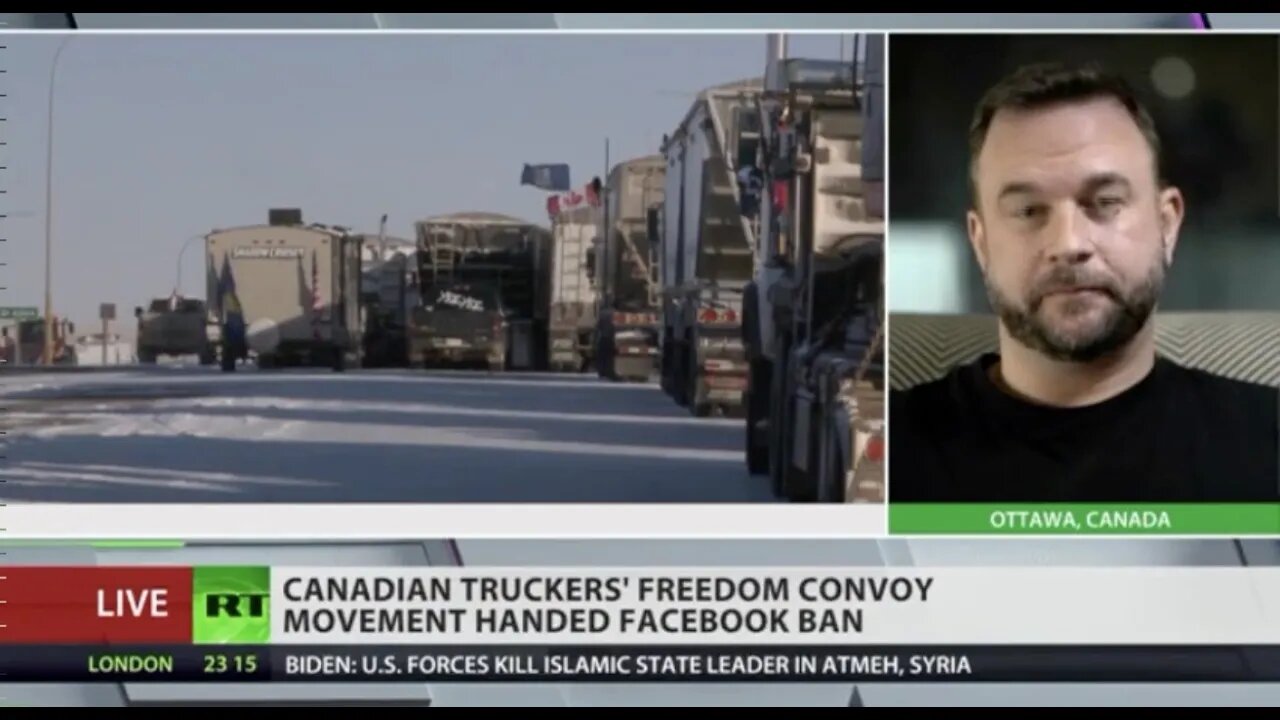 BJ Dichter on Freedom Convoy Canada with RT