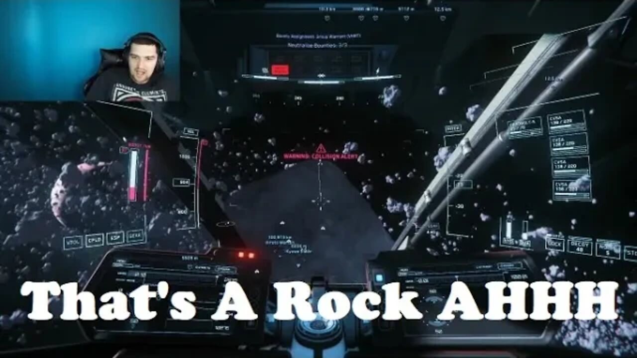 That's A Rock AHHHH - Star Citizen Gameplay