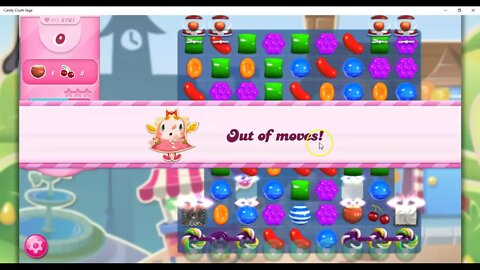 Candy Crush Level 5701 Talkthrough, 30 Moves 0 Boosters