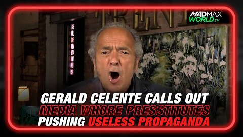 Gerald Celente Calls Out Media Whores Pushing Useless Propaganda to Hide Real Issues