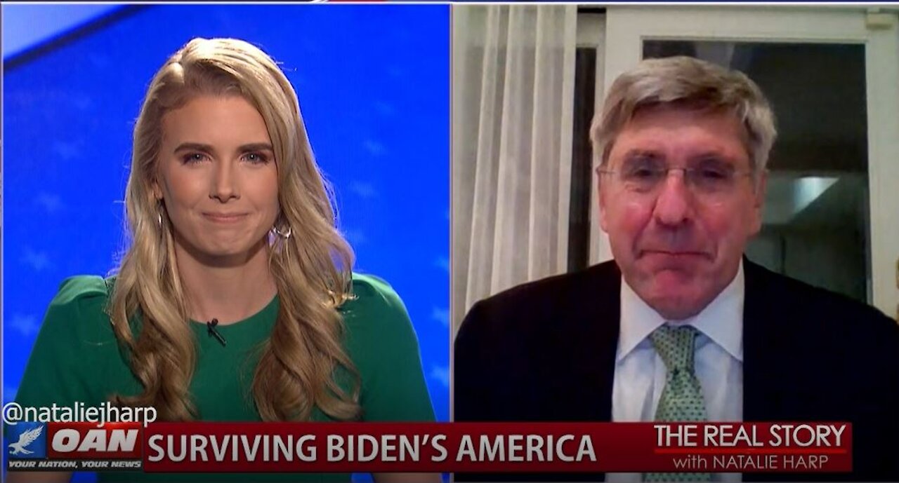 The Real Story - OAN Biden Breaking Promises with Stephen Moore