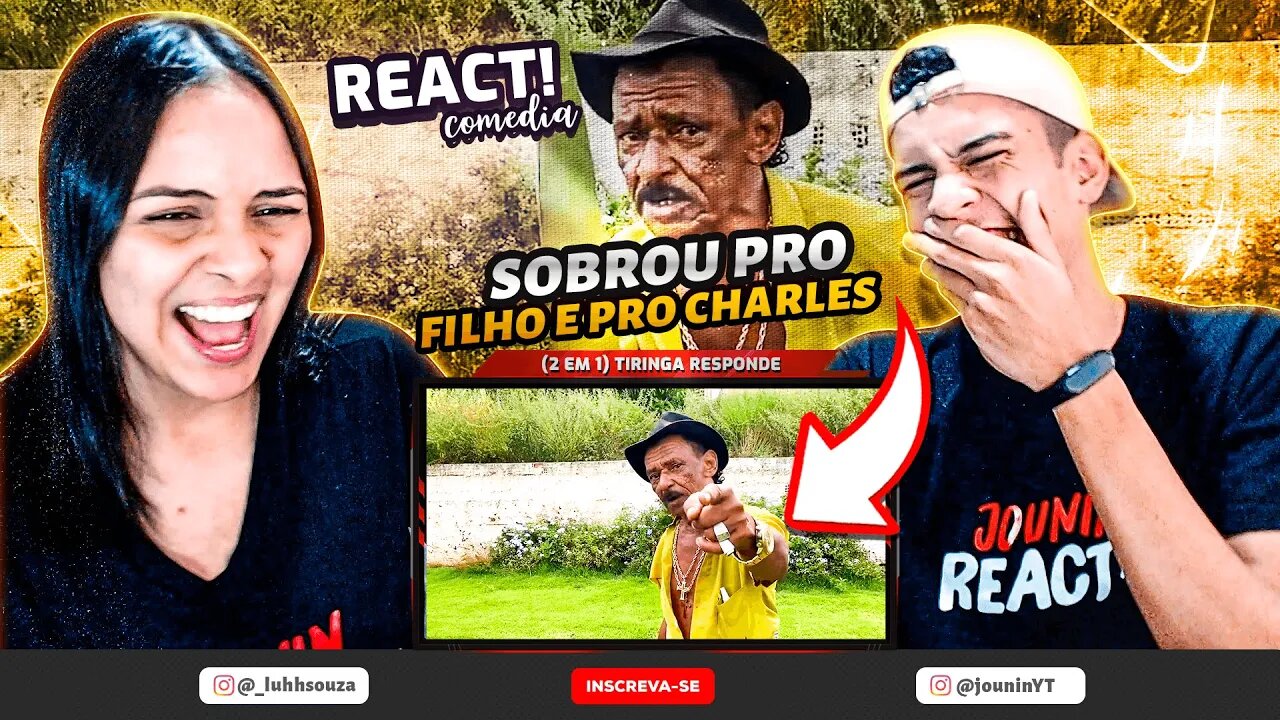 (2 em 1) TIRINGA RESPONDE: CABOU KAKI CÊ PODE IR EMBORA | O MARIDO DA CUTIA É O CUTEU ?😂 | [React]