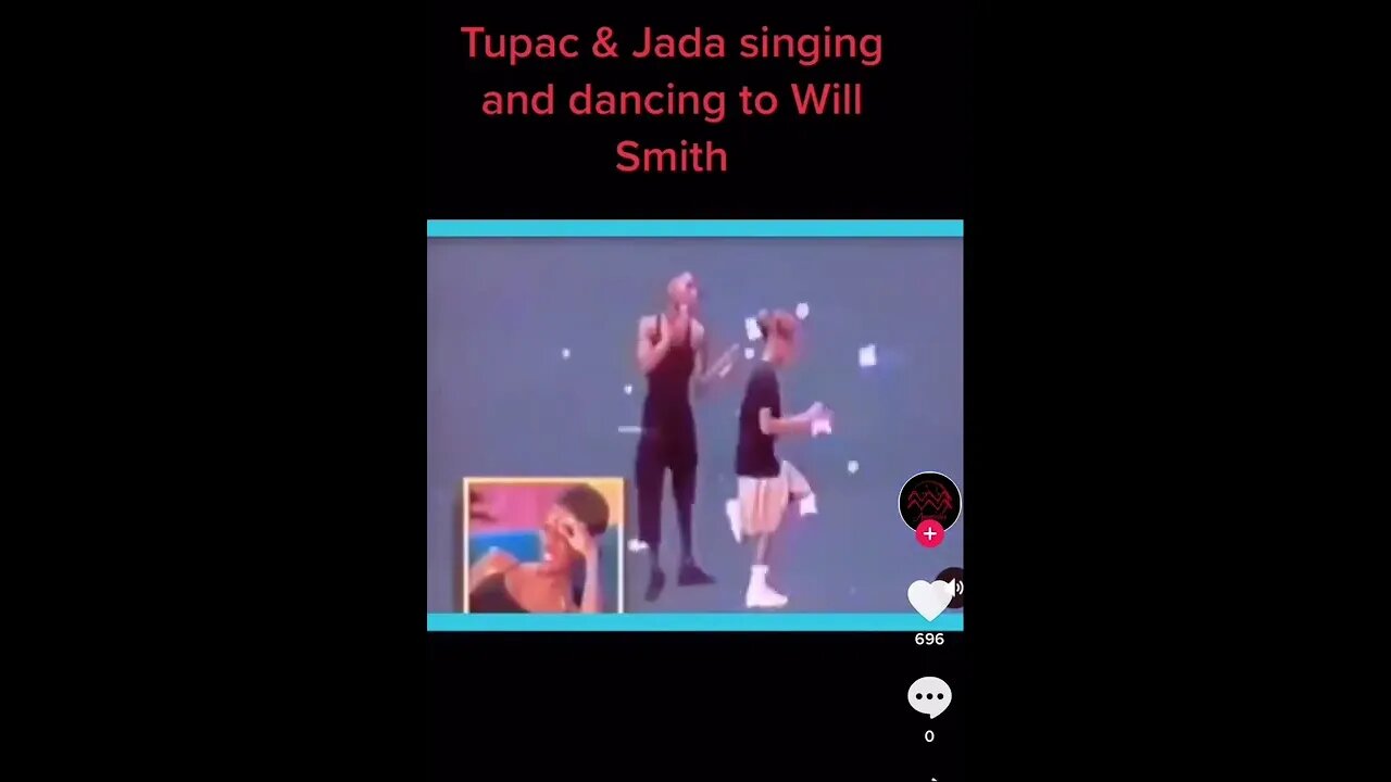 Jada & Tupac Dancing To Will Smith Before Their Marriage🤣 #shorts