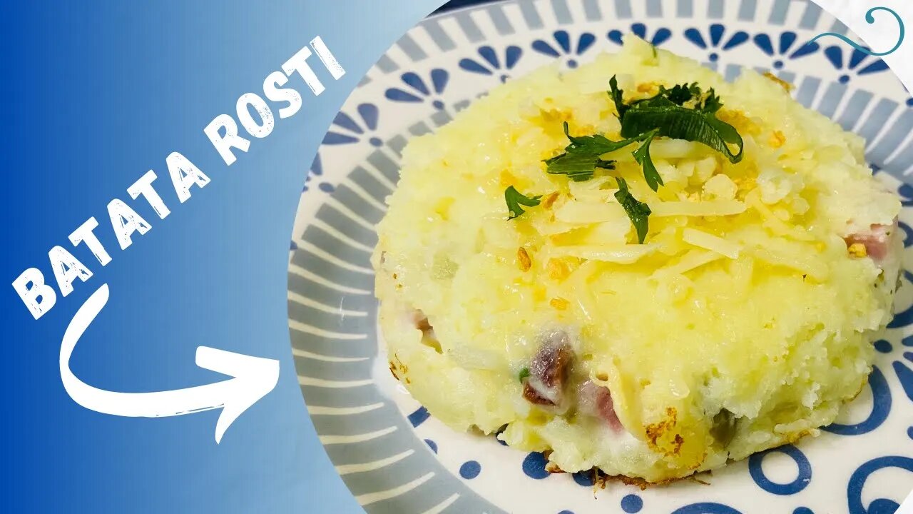 COMO FAZER BATATA ROSTI | RECEITA | #batatarosti