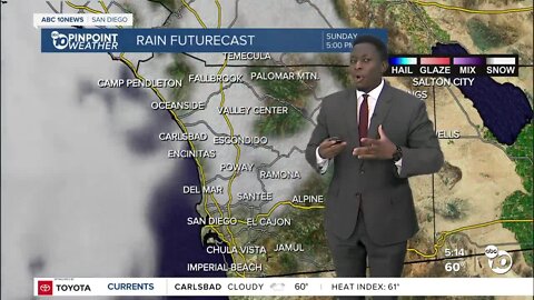 ABC 10News Pinpoint Weather with Weather Anchor Moses Small