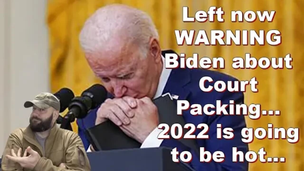 Left is WARNING Biden AGAIN... Now they demand court packing... They are out for blood...