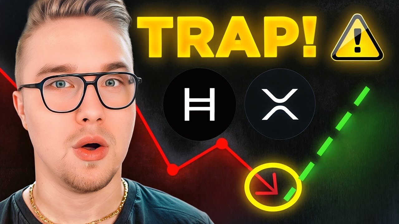 XRP & HBAR TRAP! Do This So You Don't Get Shaken Out!!!