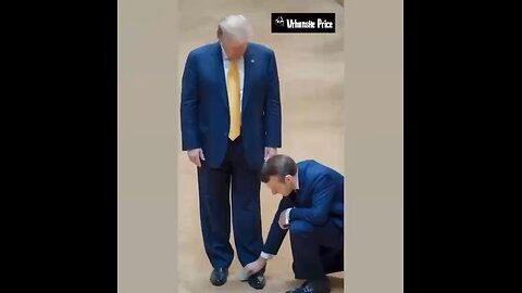 AI - Macron with Trump.