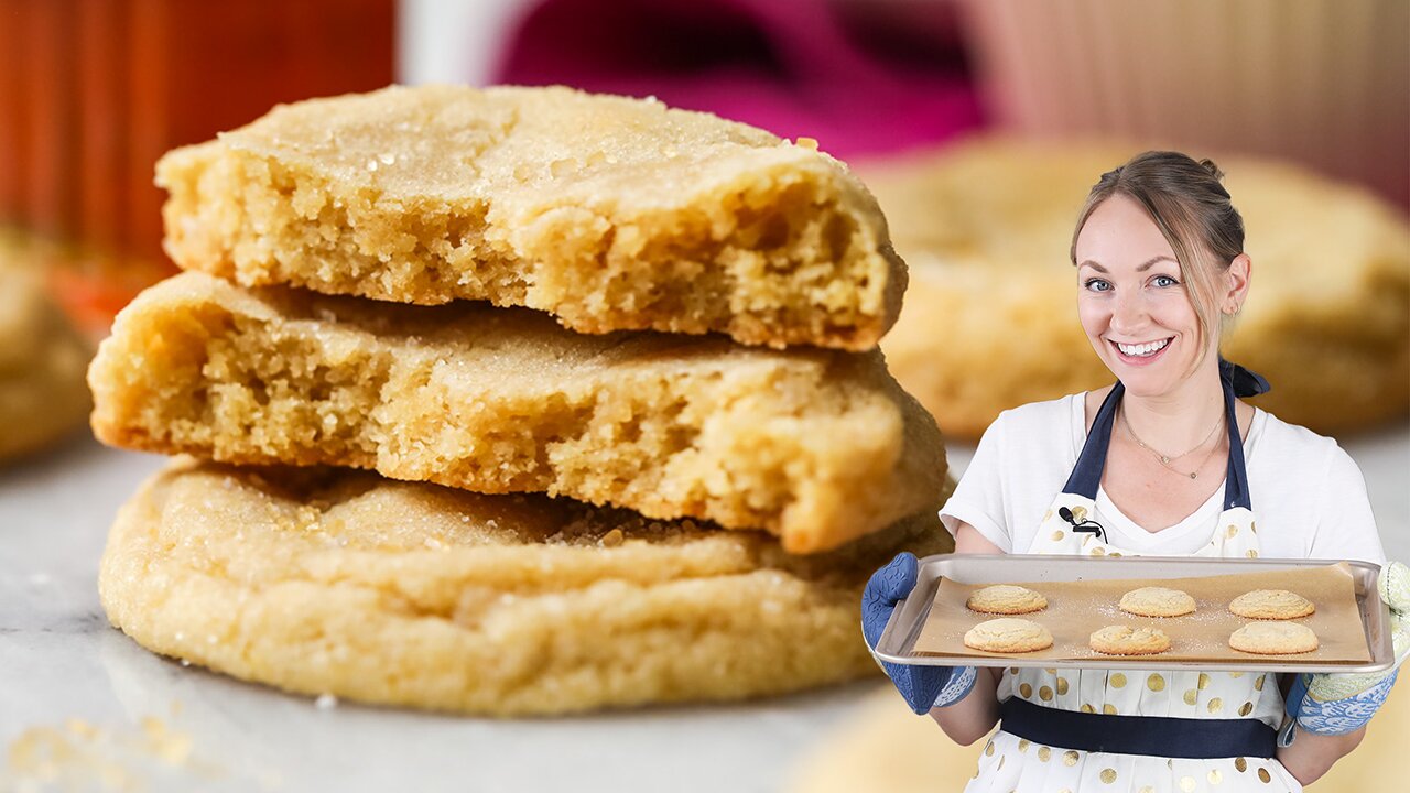 Maple Brown Sugar Cookies