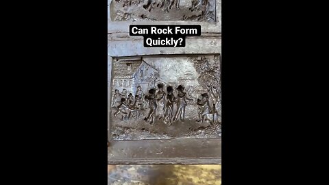 Can rock form quickly?