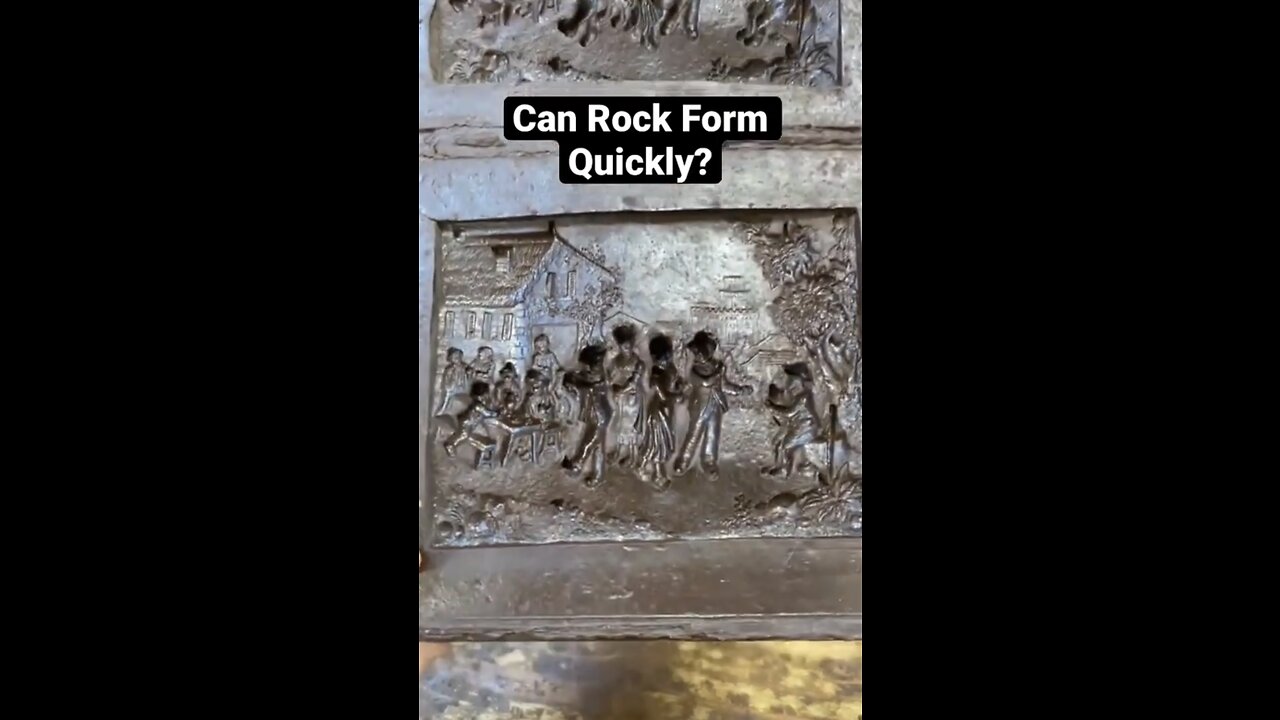 Can rock form quickly?