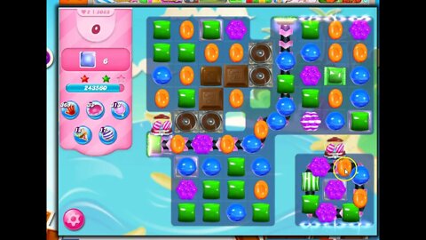 Candy Crush Level 3083 Talkthrough, 18 Moves 0 Boosters