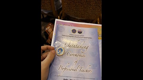 OATH TAKING DAY- NEWLY LICENSED PROFESSIONAL TEACHER 🇵🇭