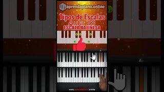 TIPOS DE ESCALAS 23 - ESCALA BALINESA - #Shorts