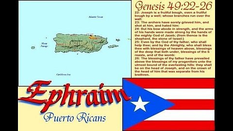 ETYMOLOGY, THE ROOT MEANING OF WORDS “Puerto Rico” - island in the Greater Antilles group of the West Indies, Spanish, literally "rich harbor;" see port, rich. The name was given in 1493 by Christopher Columbus.🕎Genesis 49;22-26 KJV