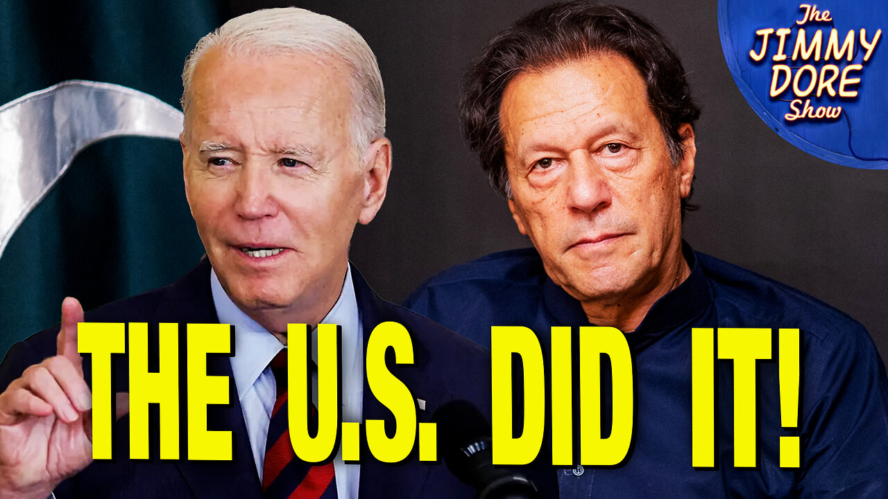 Biden Administration BLACKMAILED Pakistan Into Removing Prime Minister!