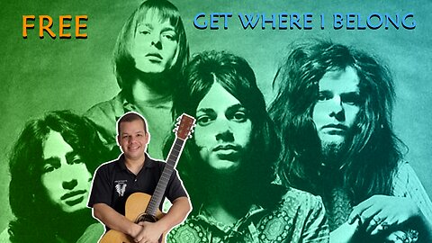 Como tocar GET WHERE I BELONG (Free) - Aula Completa + PDF