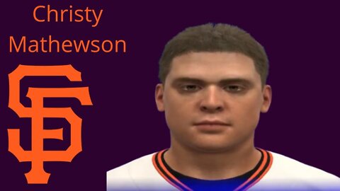 How To Create Christy Mathewson MLB The Show 22