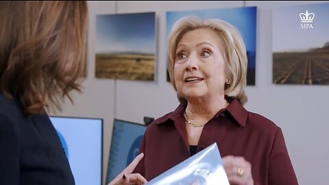 Hillary’s Cringe Promo For Her Columbia Class On Foreign Policy