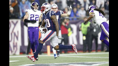 Josh Gordon 24-Yard Touchdown | Patriots vs Vikings