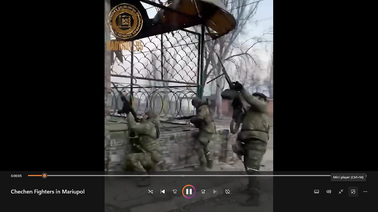 Chechen Fighters in Mariupol, Close Combat - Ukraine War 2022
