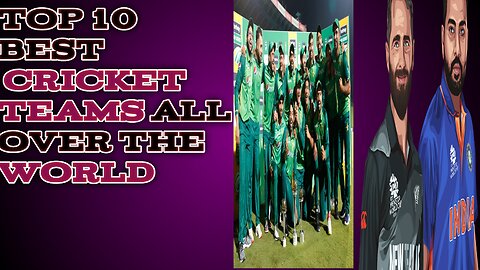 Top 10 Best cricket teams All over The World