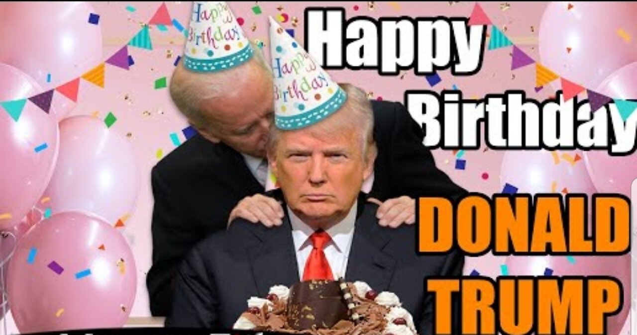 Joe Biden Sings Happy Birthday To Donald Trump