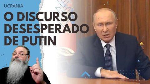 DESESPERADO com DERROTAS, PUTIN decreta MOBILIZAÇÃO e REFERENDOS com POUCA chance de MUDAR ALGO