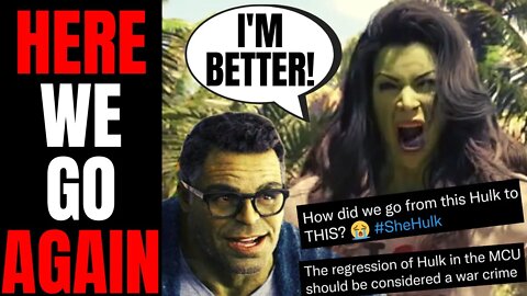 Marvel Fans BLAST She-Hulk Trailer For Once Again Making Hulk A Joke | SHE'S The Better Hulk!
