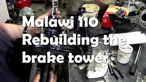 Malawi 110 Fitting the brake servo and master cylinder