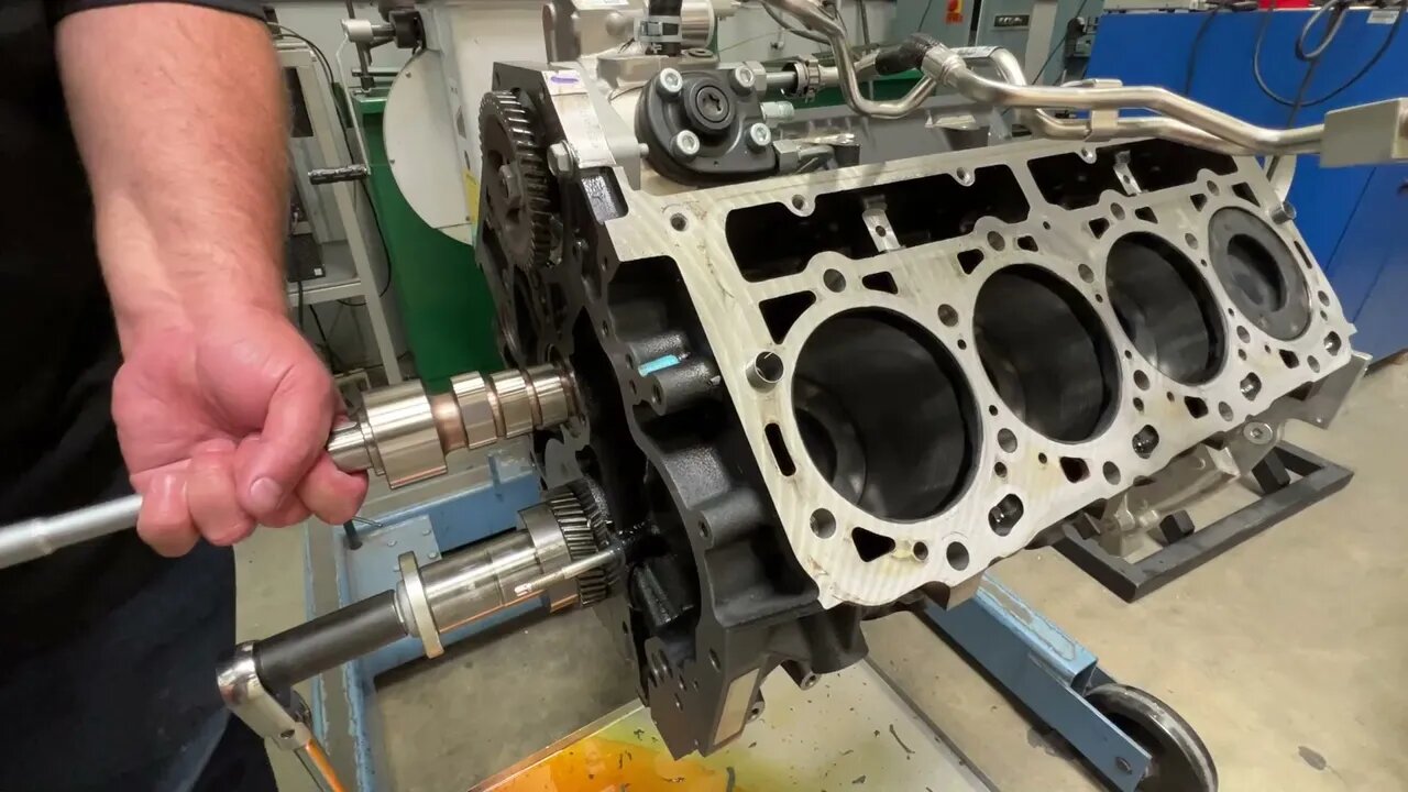 Banks Duramax High Performance Camshaft Mockup ASMR