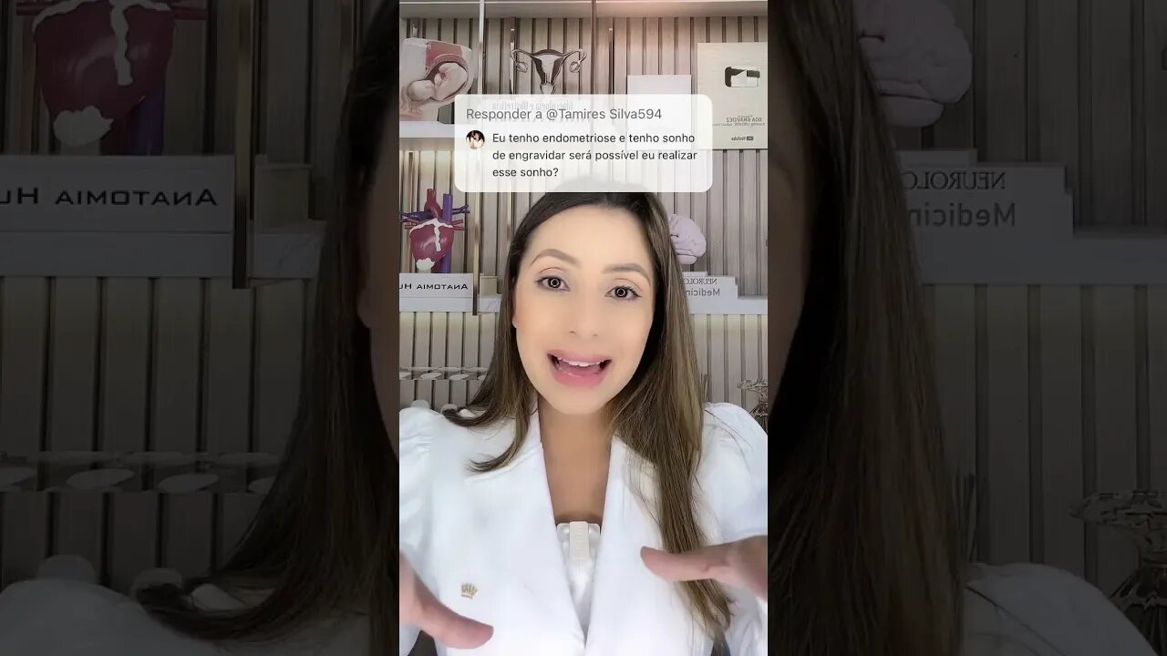 Tenho endometriose é possível eu realizar o sonho de engravidar?