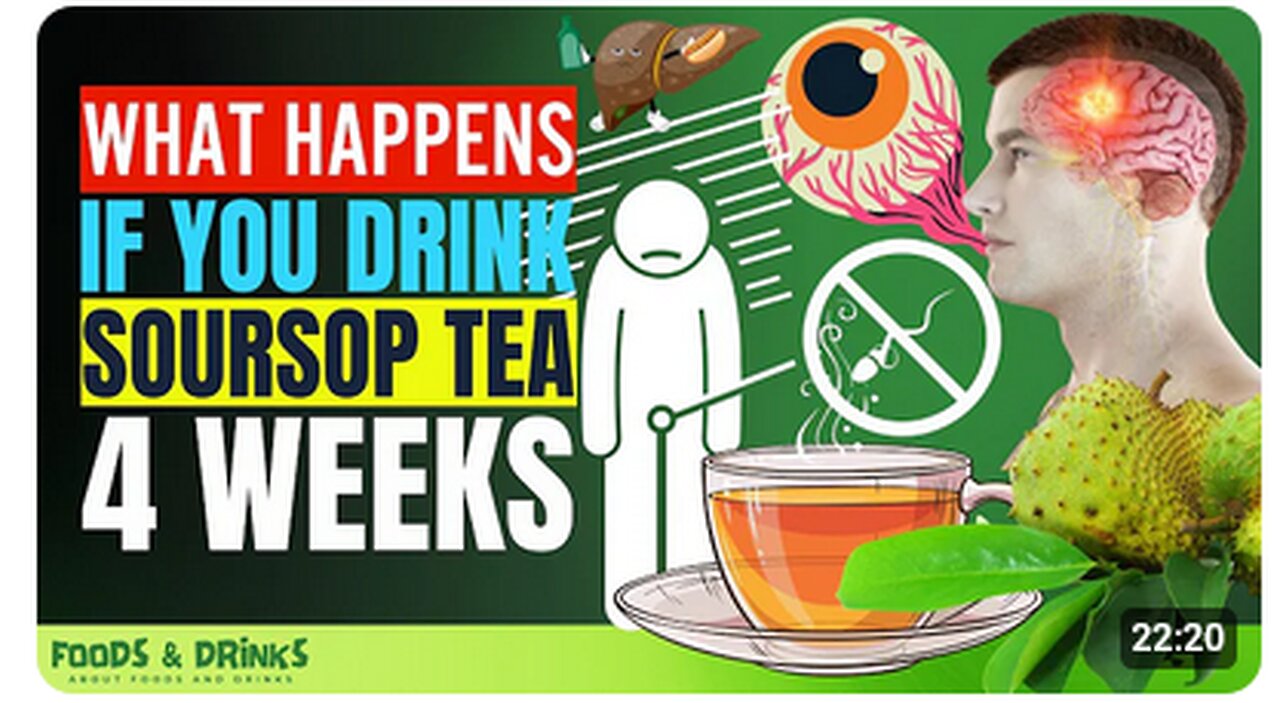 Soursop Tea Health Benefits (Doctors Shocked After Knowing 12 Health Benefits Of Soursop) Graviola