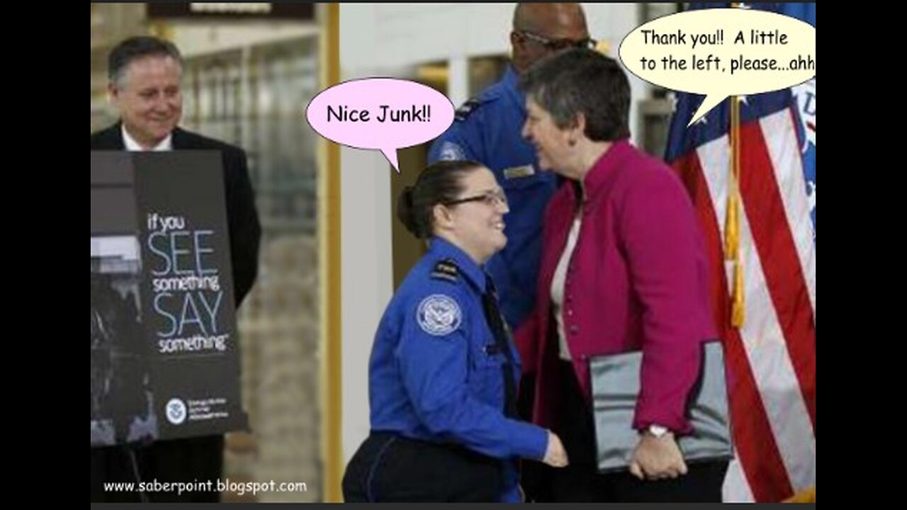 ~Why Is Tsa Groping This Woman?~