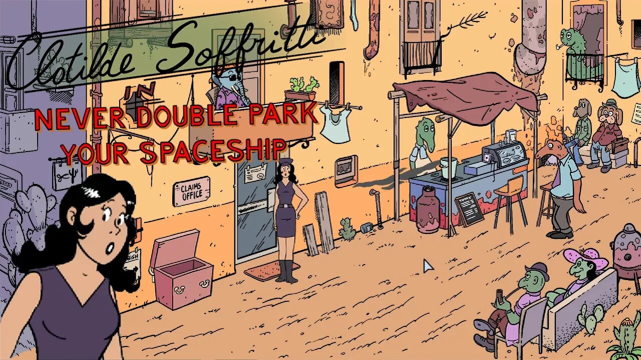 Clotilde Soffritti in Never Double Park your Spaceship - A Sassy Sci-Fi Adventure