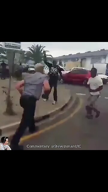 They tried to jump him. They failed.