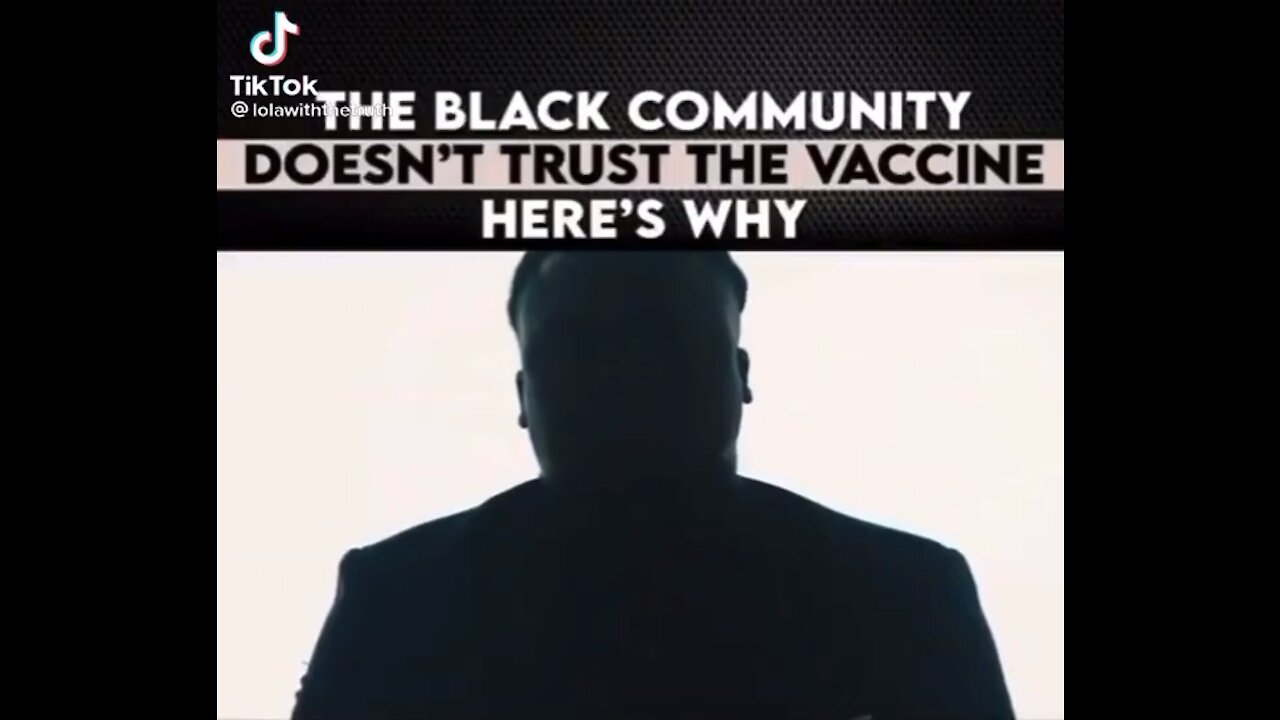 Black Community does not trust the vaccination