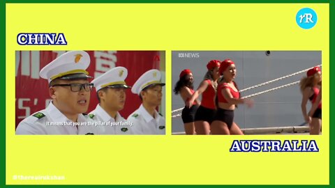 The Australian Twerking Force Vs China's People's Liberation Army