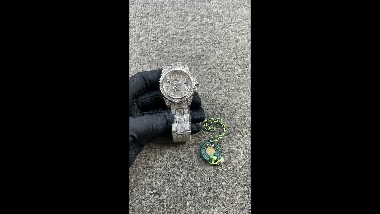 Rolex GMT Master ii Iced Out TWF Factory