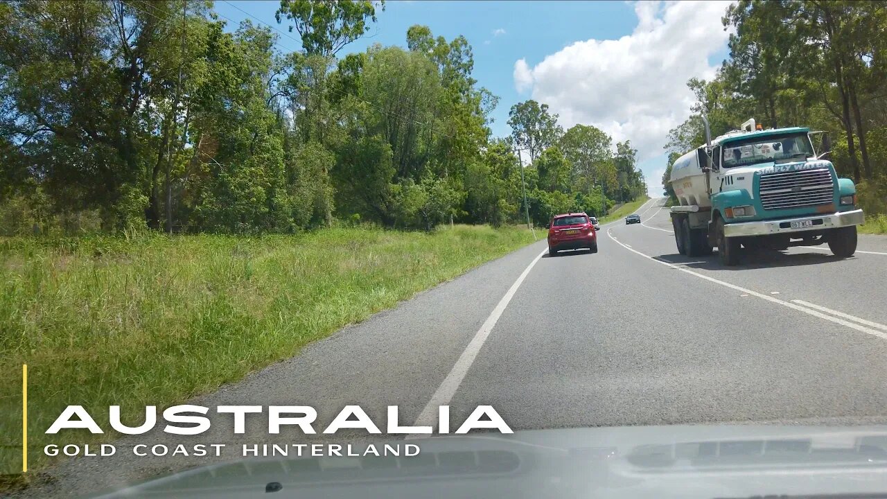 Driving in Australia || QLD || Gold Coast Hinterland