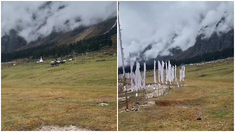 A peaceful morning at the Yumthang Valley