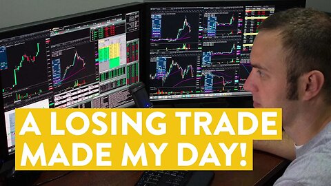 [LIVE] Day Trading | A Losing Trade Made My Day!