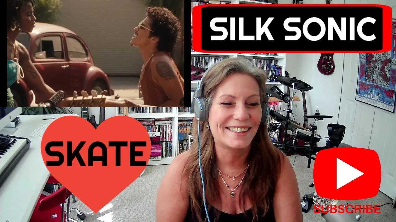 SKATE REACTION SILK SONIC REACTION SKATE REACTION Bruno Mars Anderson Paak Reaction!