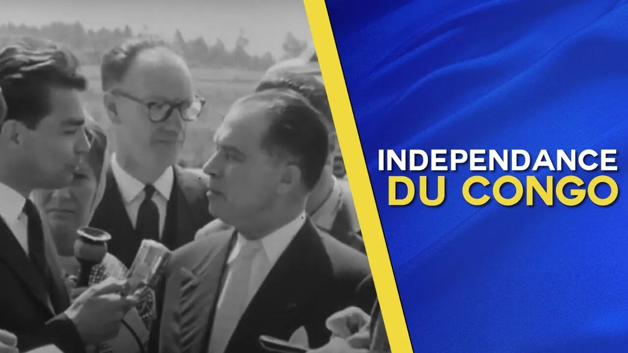 Premier ministre Gaston Eyskens répond au discours d'indépendance de Patrice Lumumba