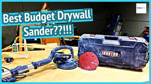 Best Budget Drywall Sander?!!! | Ironton 8.5 inch Drywall Sander | Northern Tool