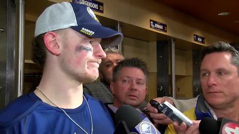 01/01 Loss hurts, But Eichel trying to stay optimistic