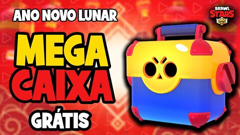 Brawl Stars - Mega Caixa Grátis - Ao vivo