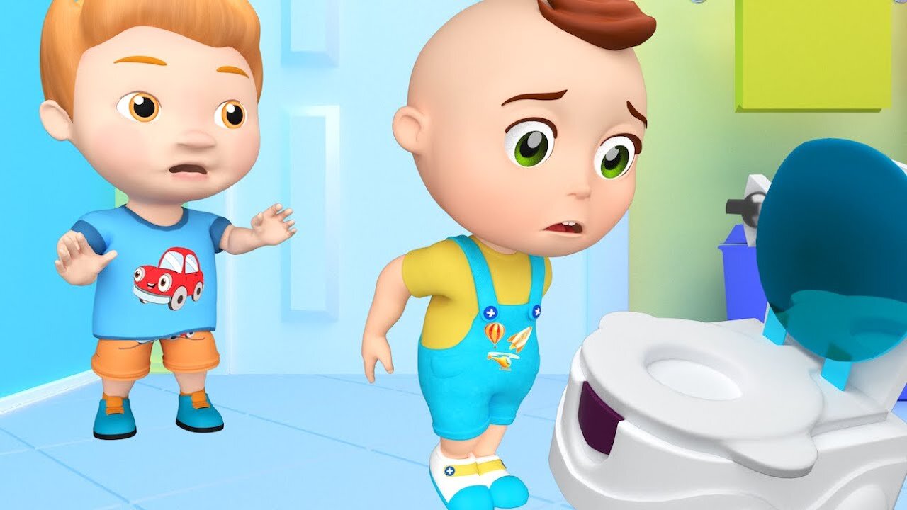 Kids Cartoons Songs Toilet Song Toddler Learning Videos