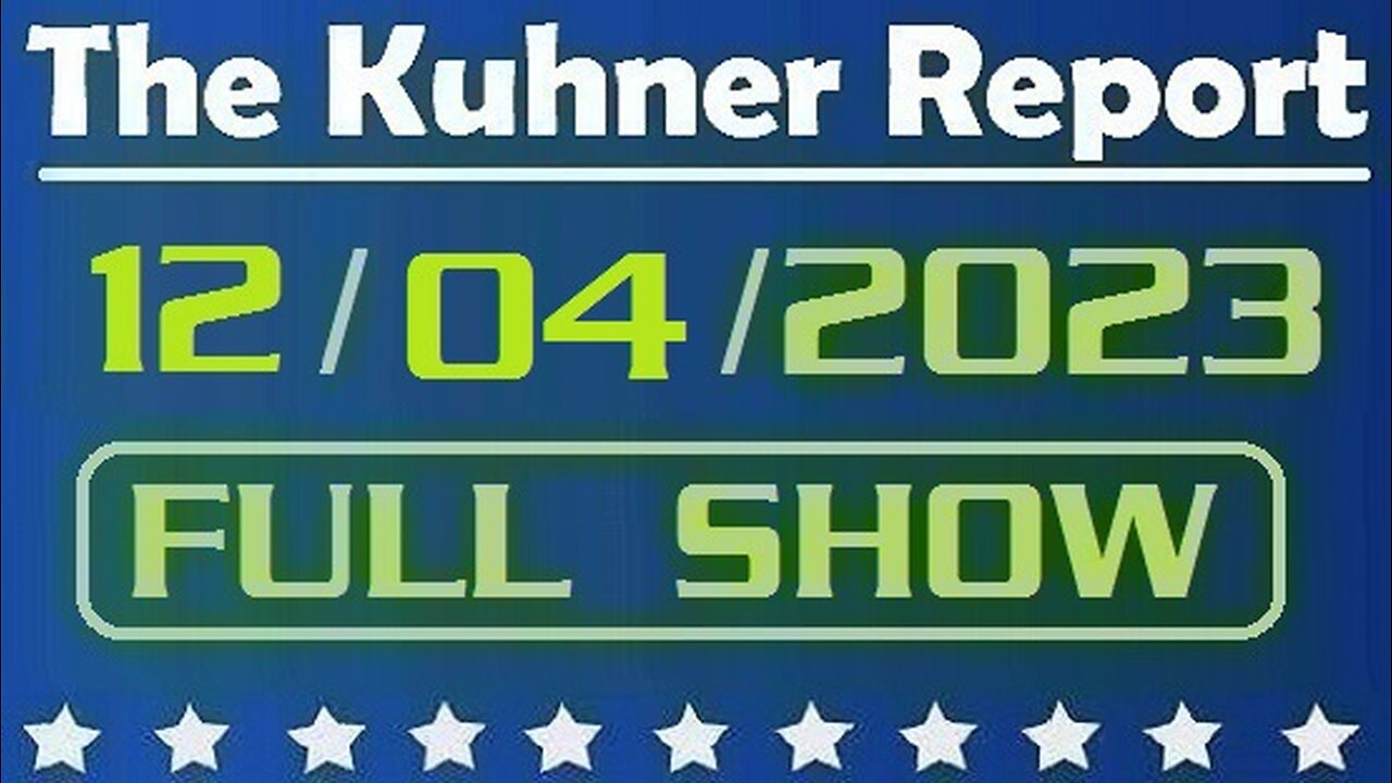 The Kuhner Report 12/04/2023 [FULL SHOW] House votes to expel Rep. George Santos (R) from Congress for alleged crimes; Did Republicans make a mistake?